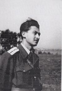 1953, R. Dolecek soldier in CZ Army