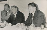 Meeting, Sedláček, Kádě, Havel