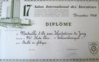 Award from the 17. Salon of Invention