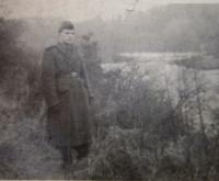 Jediná fotografie Pavla Kolínka na vojně