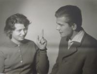 Pavel Kolínek s manželkou