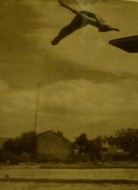 Věra byla i úspěšnou skokankou do vody