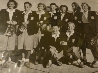 Závodnice po výkonu