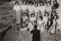 In kibbutz Kabri 1949