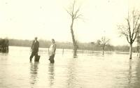 Floods in Mušov in 1942