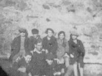 Young group of Tchelet Lavan, Jihlava 1935