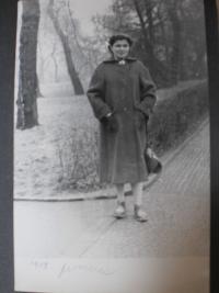 mladá paní Gallová