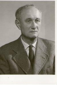 Witness´ father, František Tejček, in his older age