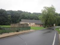 Bývalý zámeček (statek) Alberta Bude v Bukové zbořený po povodních v roce 2009. Stav v roce 2014.