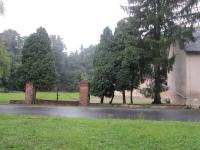 Bývalý zámeček (statek) Alberta Bude v Bukové zbořený po povodních v roce 2009. Stav v roce 2014.