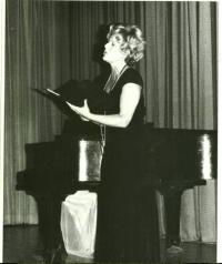 Concert on the Zbraslav castle in the in the 1972