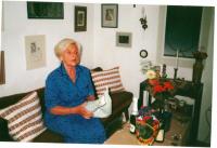 Eva Bošková during celebrating her 60. birthday in the 1999