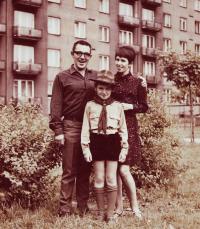 Jaroslav Haidler with his family 