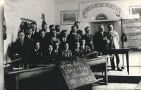 Course of music in Boratín, 1934