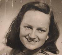 Věra Lerchová - mladá