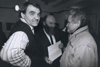 S Ivanem Dejmalem a Petrem Pithartem - 1991-92