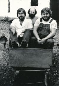 Z. Rytíř, Č. Klos and M.Tučný - beginning of 1980s