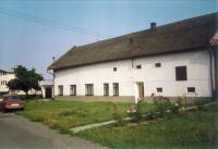 Native house of Václav Kelnar in Troubky, destroyed by flood in 1997