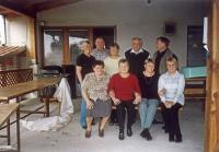 Václav Kelnar (the second from the right in the upper row) with his family