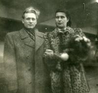 Wedding photo of Mr. and Mrs. Kachlík