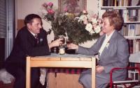 J. Tesař a A. Tesařová - svatba - 1986