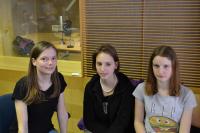 Studenti během práce na projektu Příběhy našich sousedů