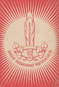 Membership card of the Union of National Revolution