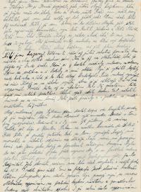 Letter to prison, 18 October 1954