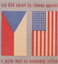 Leaflet spread by the Human Rights League in spring 1949