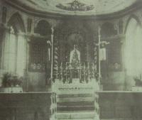 The interior of the former chapel of Sts John and Paul in Štolnava