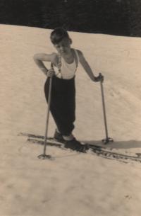 1946, Krkonoše, pamětník