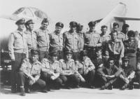 Staff of the 18th fighter-bomber air regiment, Pardubice 1967