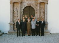 Na setkání pořádaném Svazem důstojníků Rakouska, září 1990