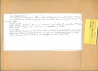 Wedding photograph of S. Kolíbal´s parents - back