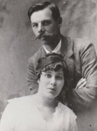 Pamětníkovy rodiče - Marie a Stanislav Švarcovi