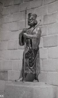 Socha krále Kýra