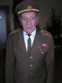 Jánský Alfred v uniformě z druhé světové války