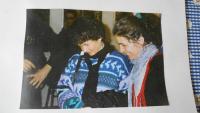 Daughter Hana and her Slovak friend Edita. None of them are alive anymore