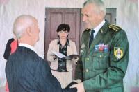 Oslava 90. narodenín Kolomana Hamara, odovzdanie Medaily ministra obrany SR III. stupňa a Odznaku vojnového veterána