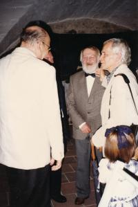 J.Srnec on the right, Bohumil Žemlička in the middle, 1997