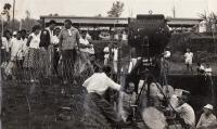 Natáčení "Akce Kalimantan" roku 1961 v Indonésii