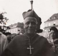 Kardinál Beran v Plzni, 4.10.1947