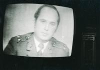 Televizní vystoupení u příležitosti 6. října, dne armády (80. léta)