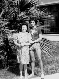 Robert - setkáni s maminkou, Split 1985