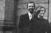 Křenková Romana - wedding 1974 