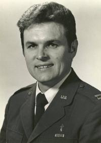 From 1974-1995 he was chaplain (Lt. Col.) in the Air Force Reserve Unit in Minneapolis