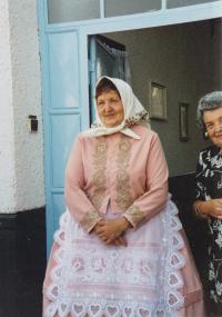 1999 - Anežka Hromková, rozená Esterková, sestra biskupa Petra Esterky