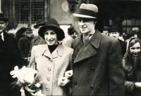 Prokop Michal – parents Lota and Jindřich Prokop, wedding photo 1939