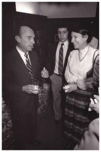 1986 - Ruzena at the University of Pennsylvania