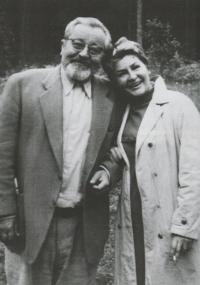 S Janem Werichem ve Velharticích, 20. srpna 1968